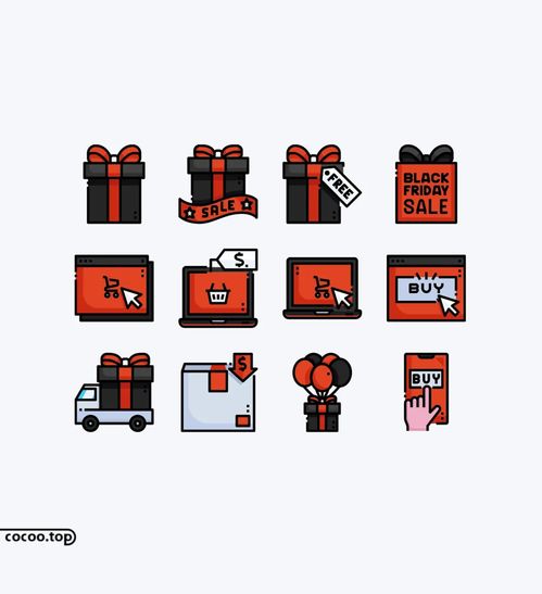 電商圖標(biāo)設(shè)計風(fēng)格
